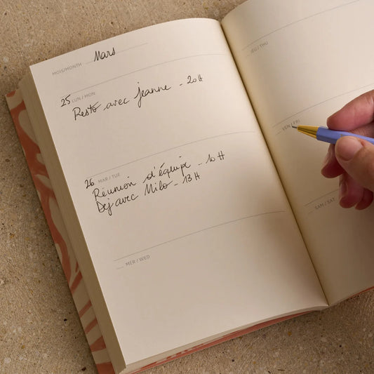 Agenda perpétuel Sauvage