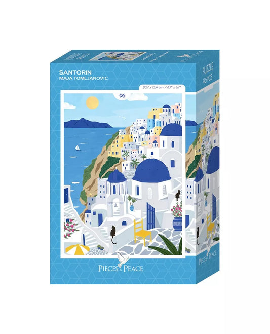 Mini Puzzle Santorin 96 pièces