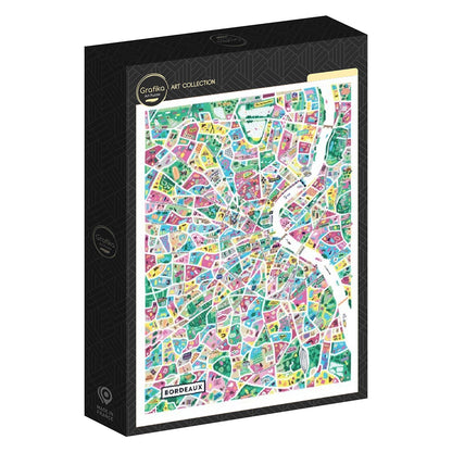 Puzzle Plan de Bordeaux 1000 pièces