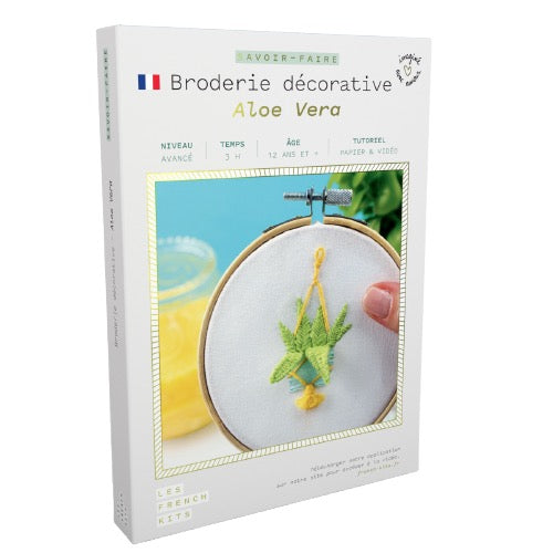Kit de broderie Aloe Vera