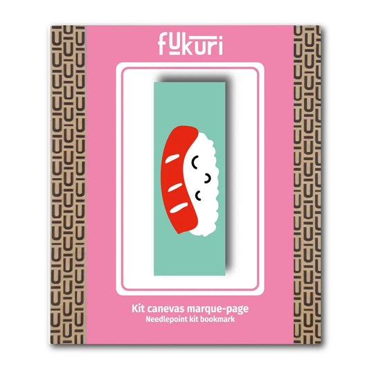 Kit de canevas marque-pages Sushi