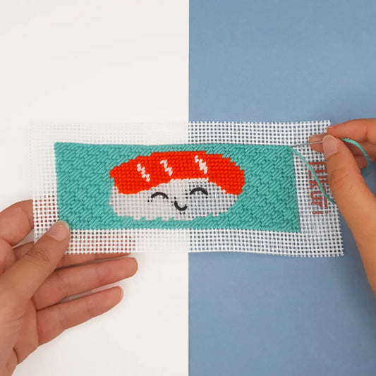 Kit de canevas marque-pages Sushi