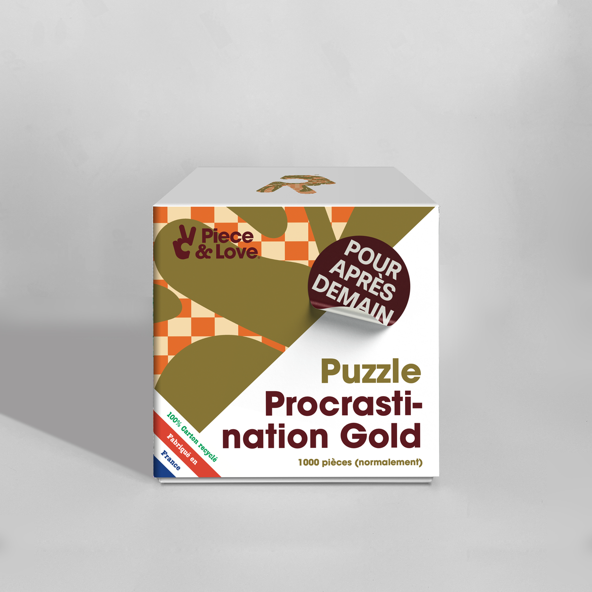 Puzzle Procrastination gold (édition limitée)