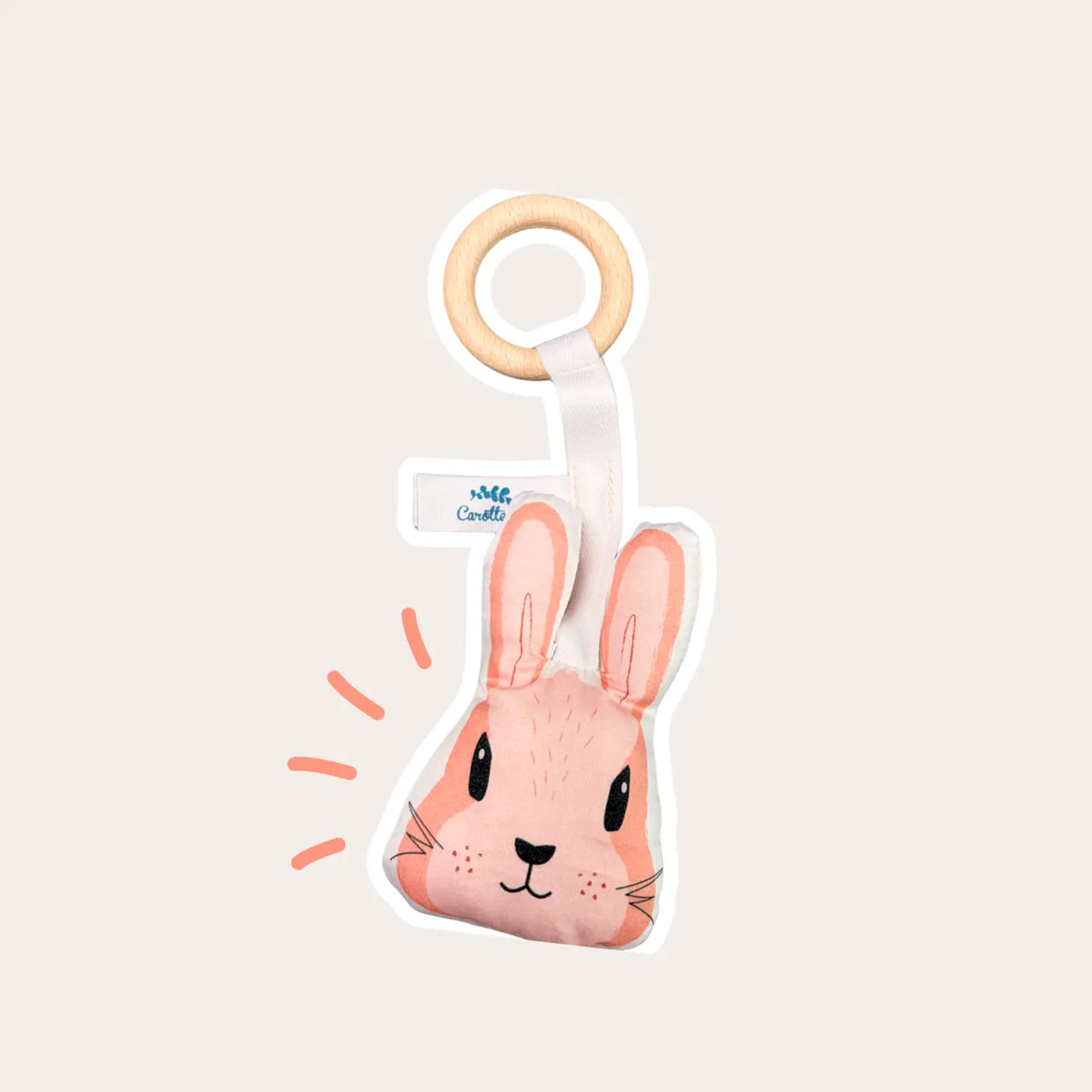 Anneau de dentition Lapin