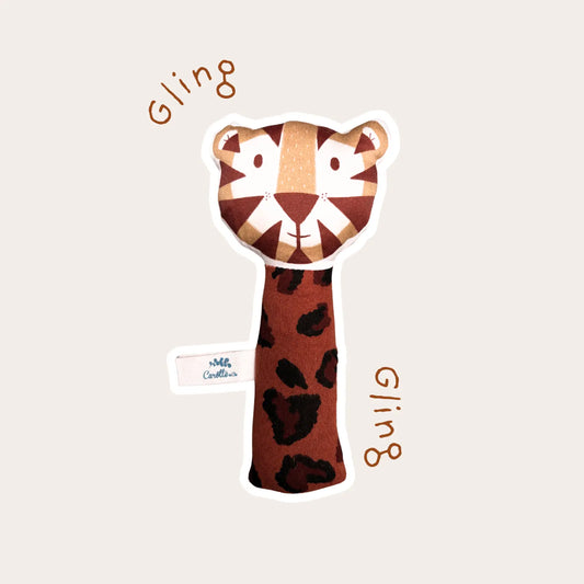 Hochet Tigre motif animal