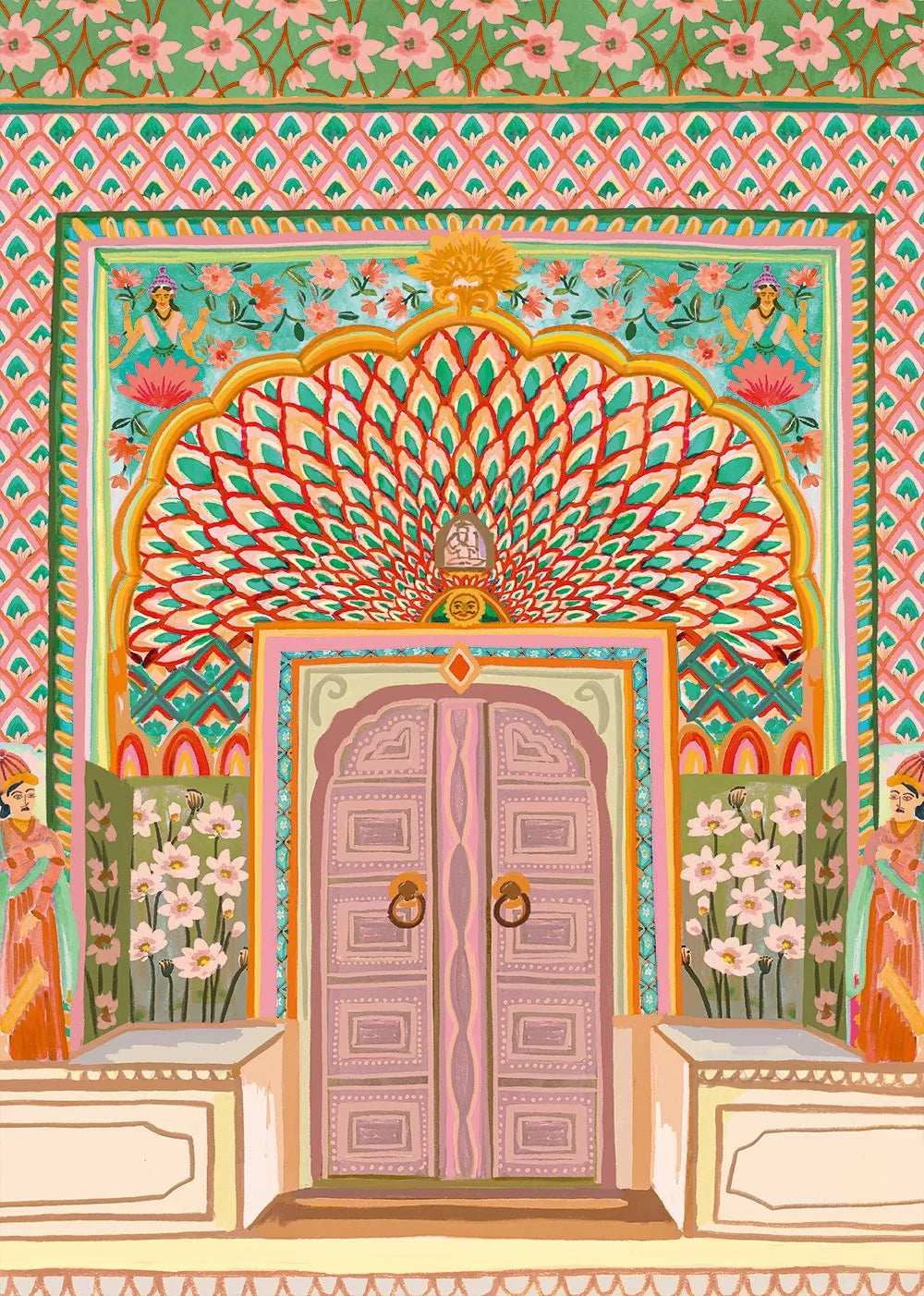 Puzzle Lotus Gate 500 pièces