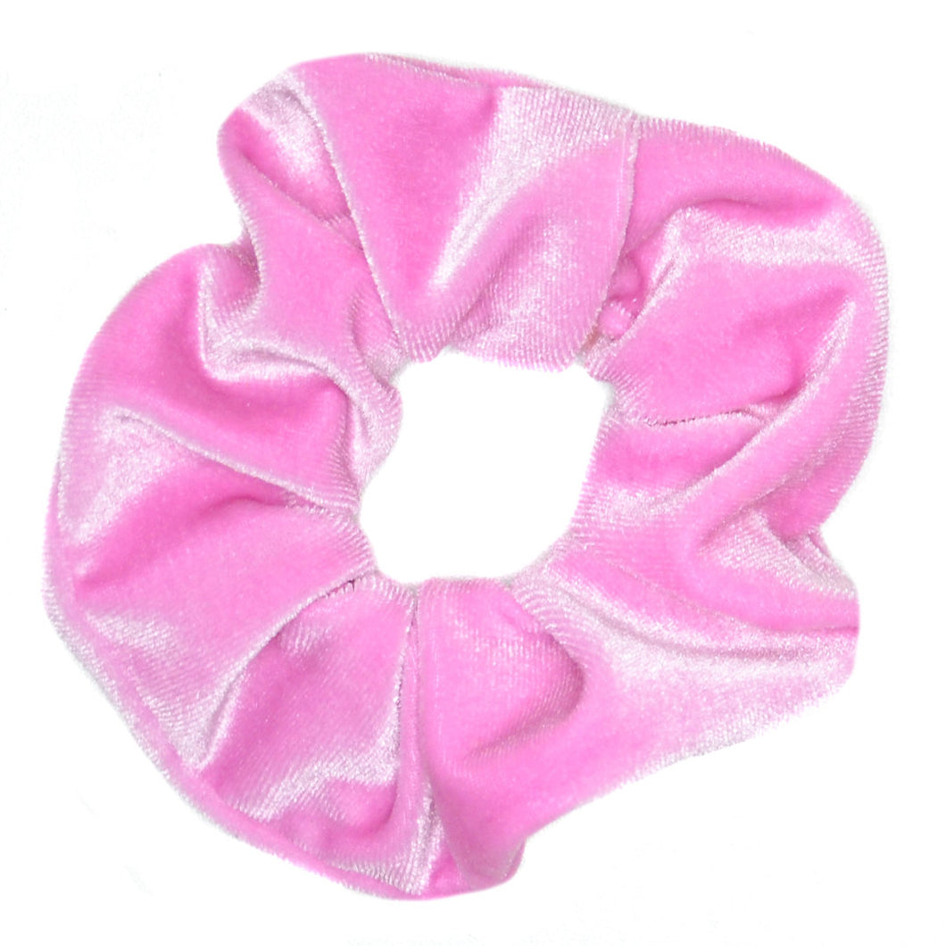 Chouchou Velours rose