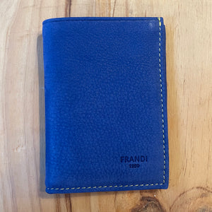Porte-cartes bleu de France