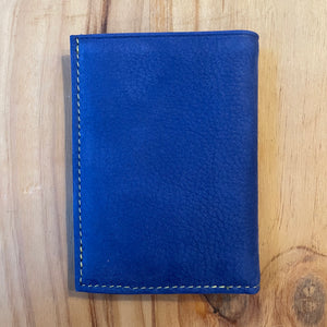 Porte-cartes bleu de France