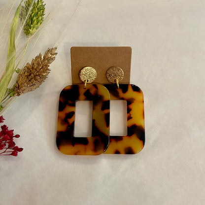 Boucles d’oreilles Carla léopard