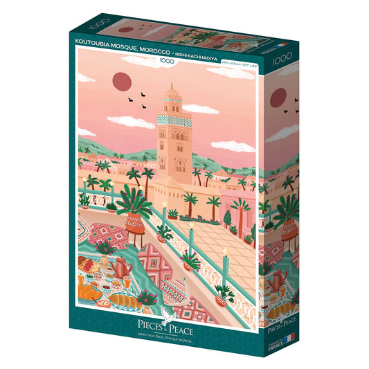 Puzzle Koutoubia Mosque, Morocco 1000 pièces