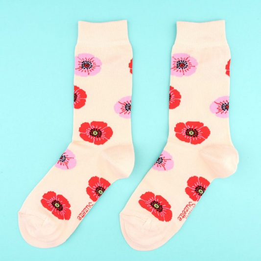 Chaussettes Coquelicot T35-44