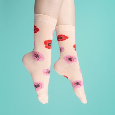 Chaussettes Coquelicot T35-44