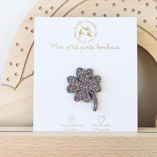 Pin’s Trèfle multicolore