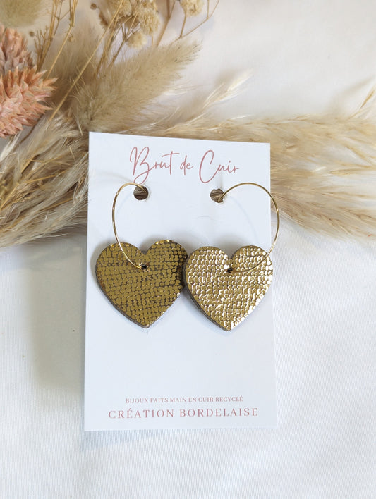 Boucles d'oreilles Grande Suzzi or