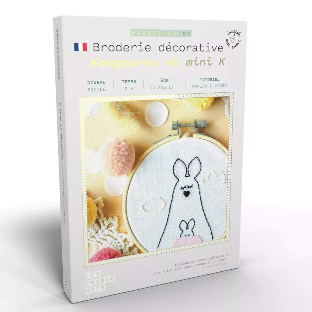 Kit de broderie kangourou