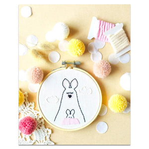 Kit de broderie kangourou
