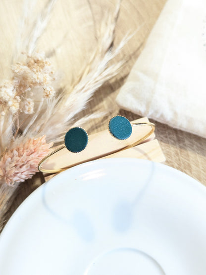 Jonc en cuir (coloris au choix)