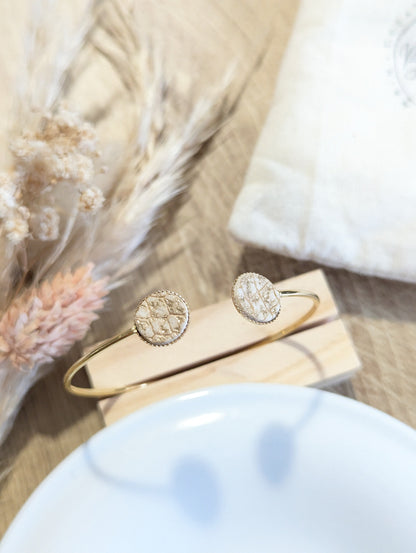 Jonc en cuir (coloris au choix)