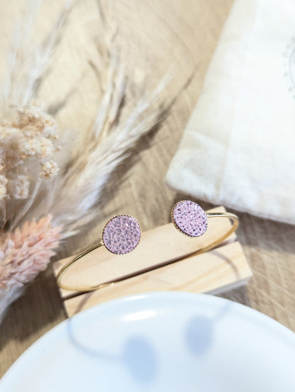 Jonc en cuir (coloris au choix)