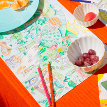 Charger l&#39;image dans la galerie, Sets de table à colorier - Bon appétit
