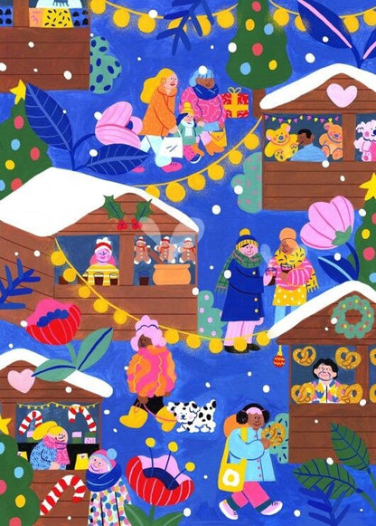 Marché de Noël 500 pièces