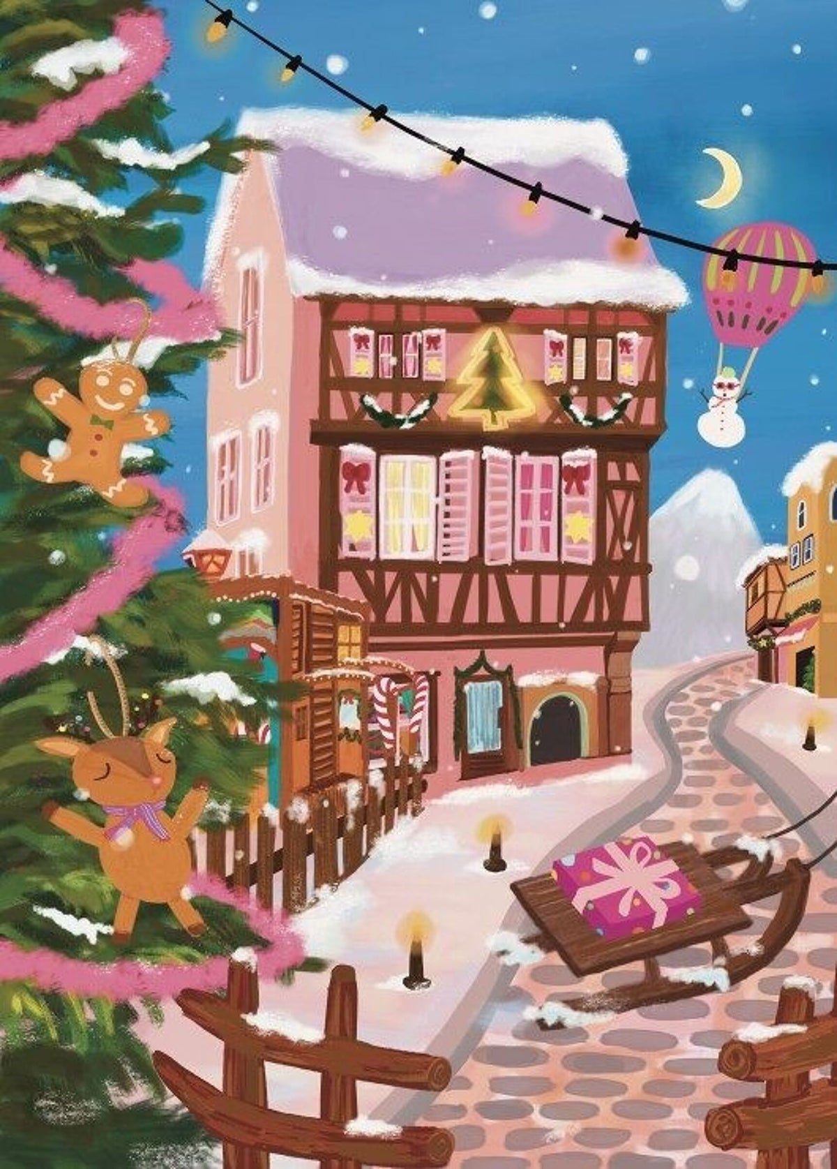 Colmar christmas market 500 pièces