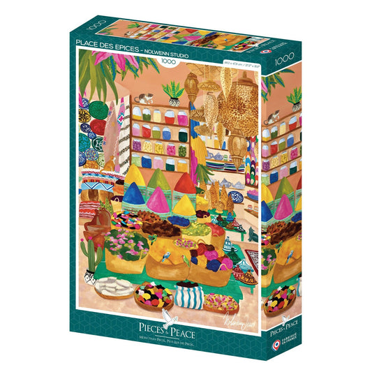 Puzzle Place des épices 1000 pièces
