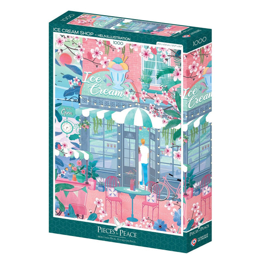 Puzzle Ice cream shop 1000 pièces