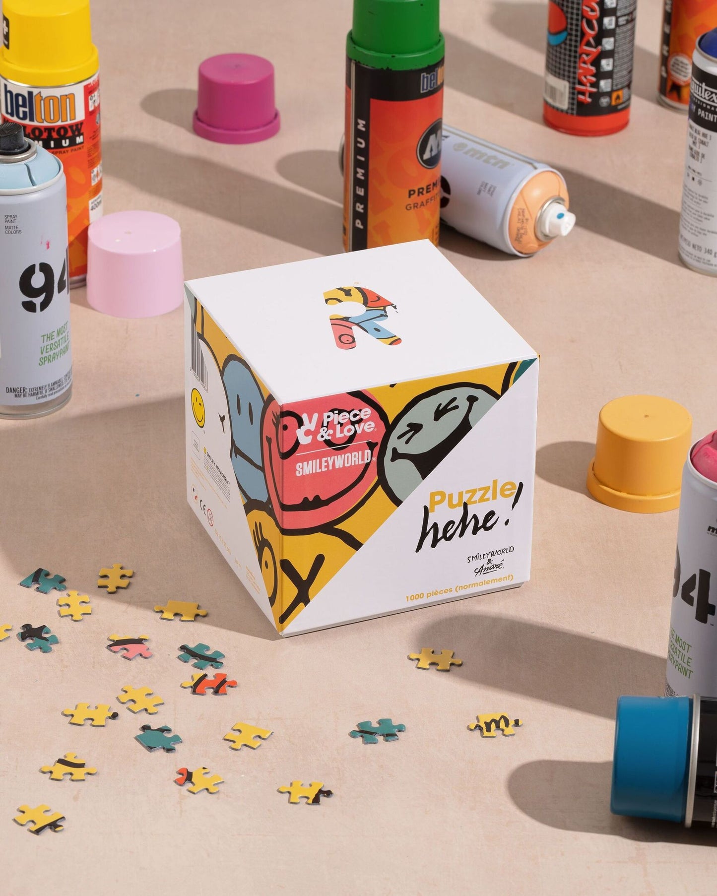 Puzzle Smiley world x André