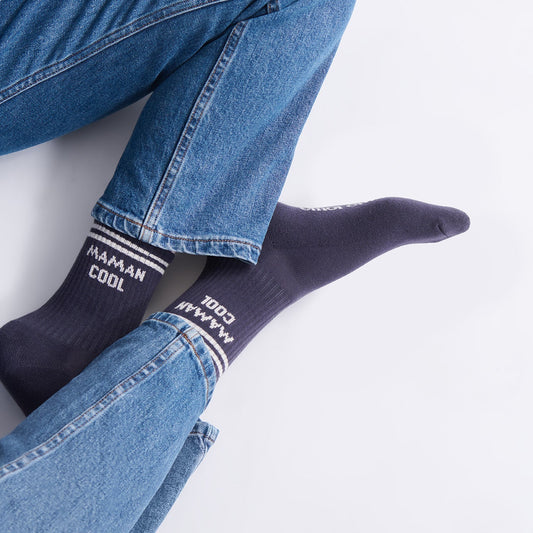 Chaussettes Maman cool encre T36-41