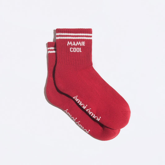 Chaussettes Mamie cool cranberry T36-41