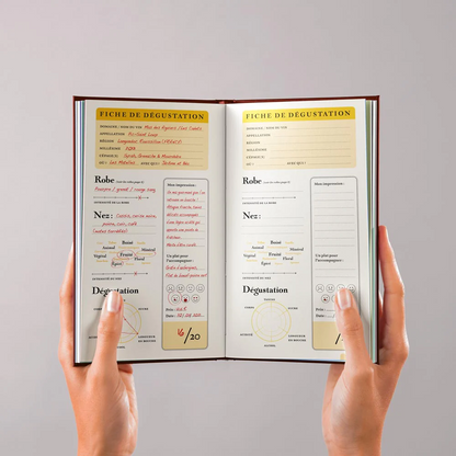 Carnet de dégustation - 200 pages
