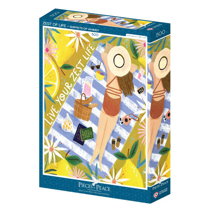 Puzzle Zest of life 500 pièces