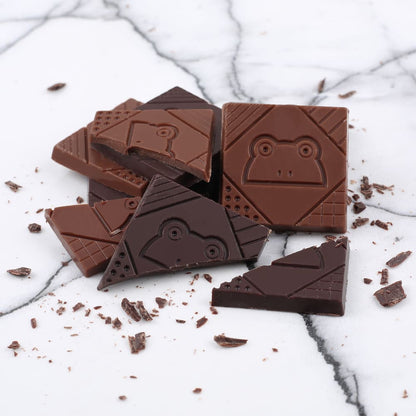 Coffret de 16 carrés de chocolat Histoire de l'art