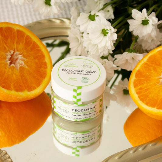 Déodorant crème Peau sensible - Mandarine