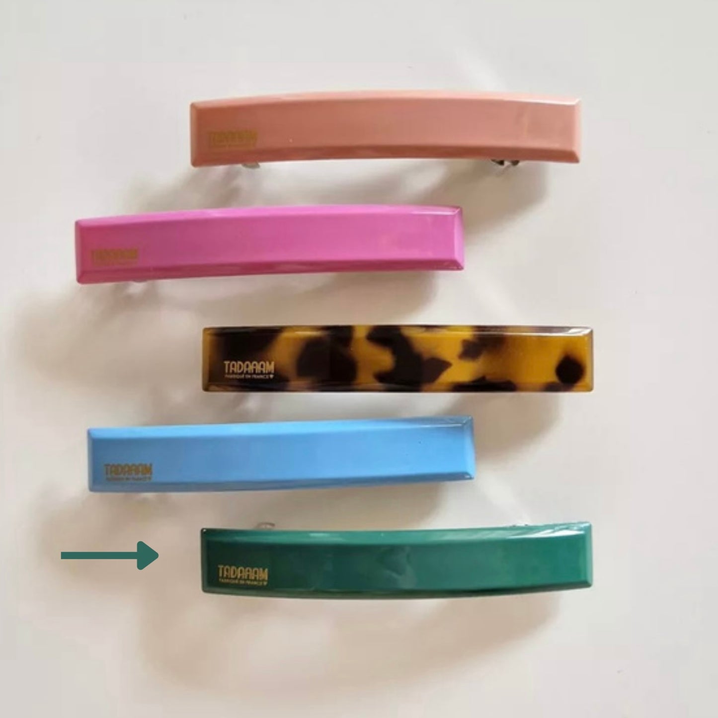 Barrette à cheveux (coloris au choix)