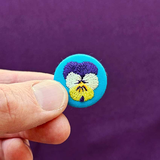 Broche Mini pensée