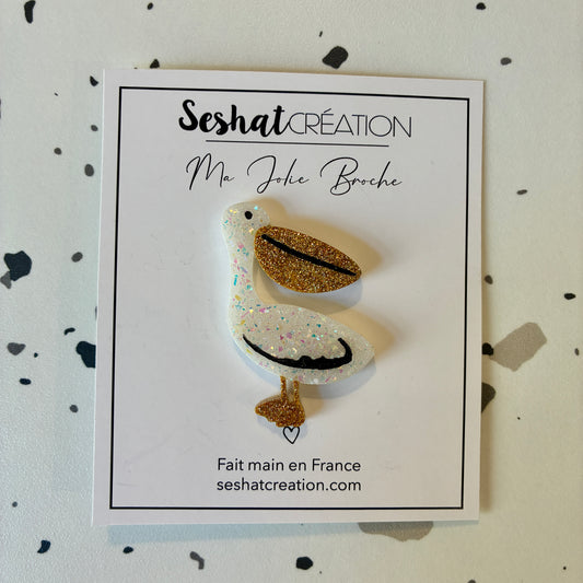 Broche Pélican
