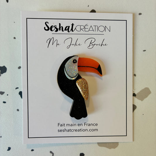Broche Toucan