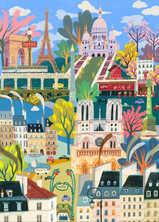 Puzzle Paris, mon amour 1500 pièces