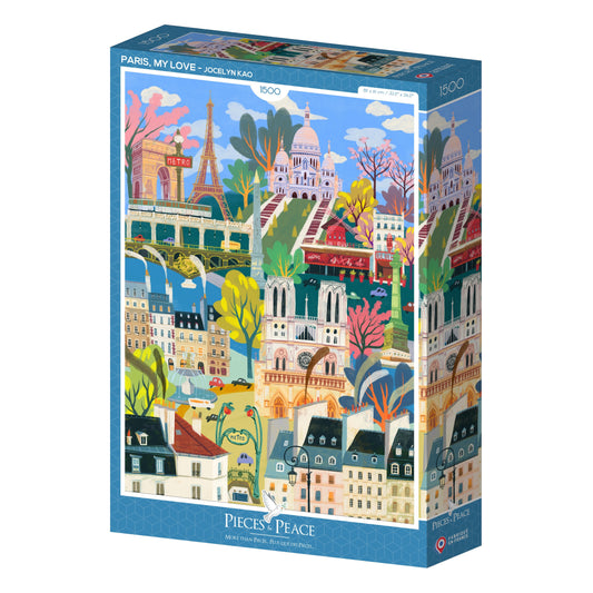 Puzzle Paris, mon amour 1500 pièces