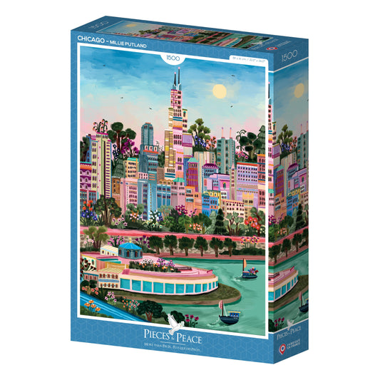 Puzzle Chicago 1500 pièces