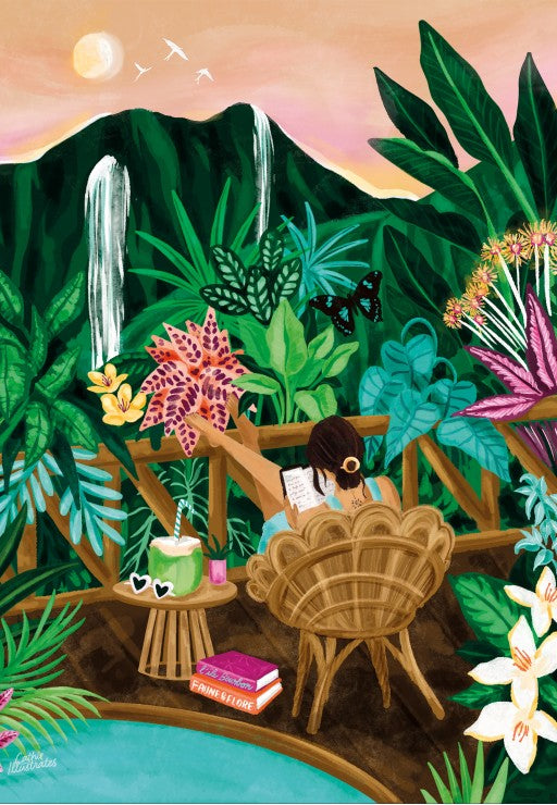 Puzzle Parenthèse tropicale 1000 pièces