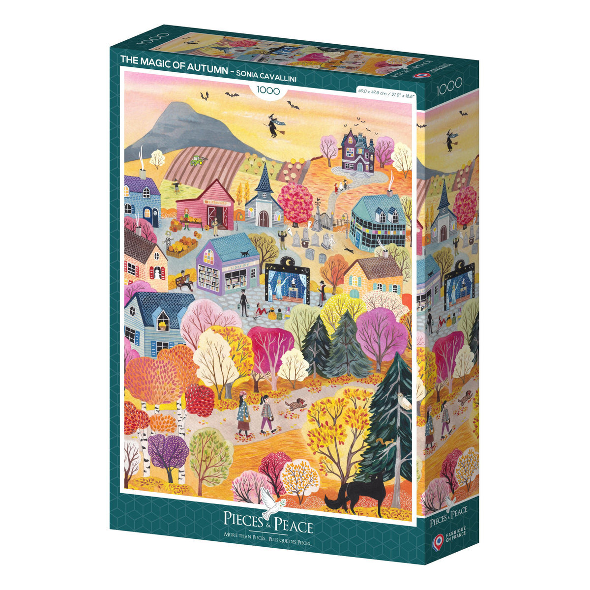 Puzzle La magie de l’automne 1000 pièces