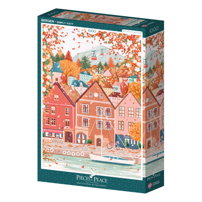 Puzzle Bergen 1000 pièces
