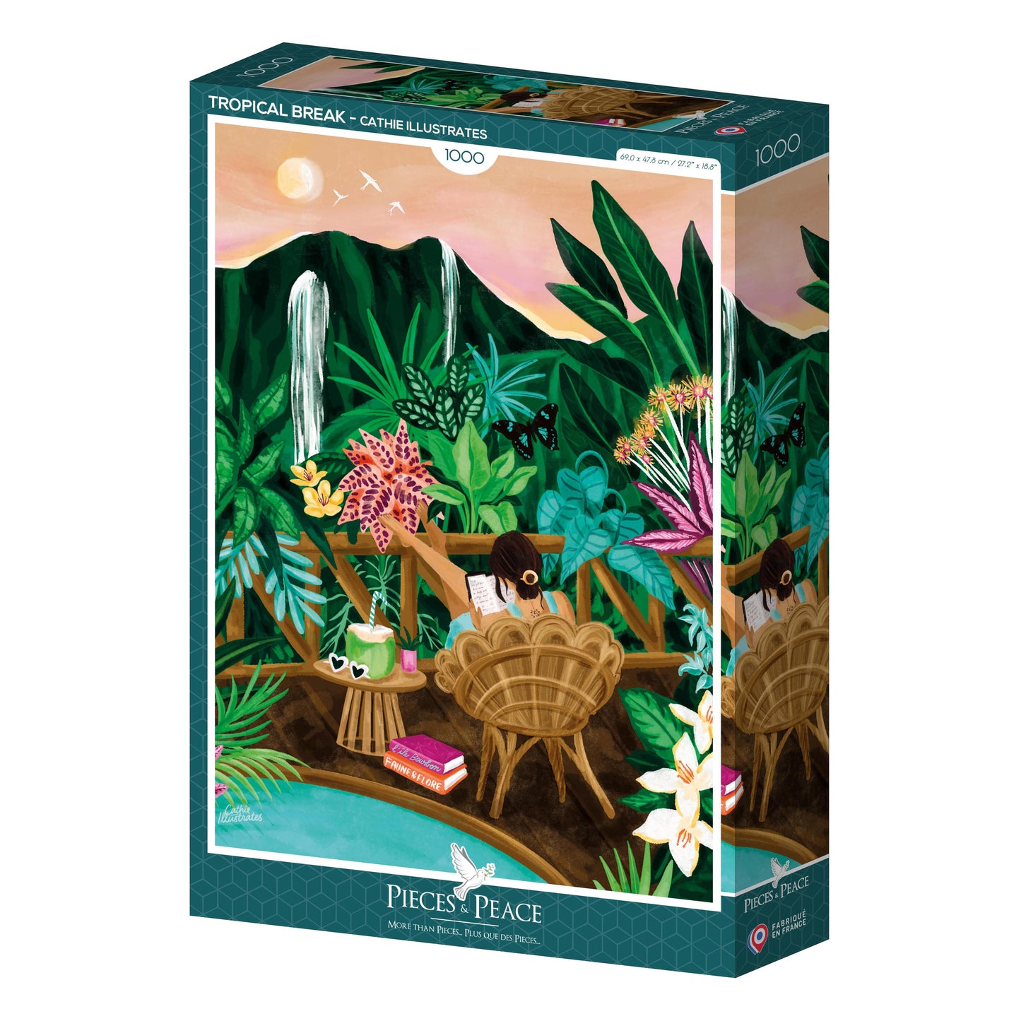 Puzzle Parenthèse tropicale 1000 pièces