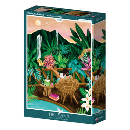 Puzzle Parenthèse tropicale 1000 pièces