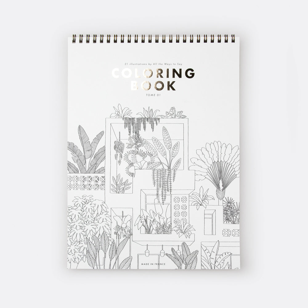 Carnet de coloriage Tome 1