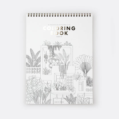 Carnet de coloriage Tome 1